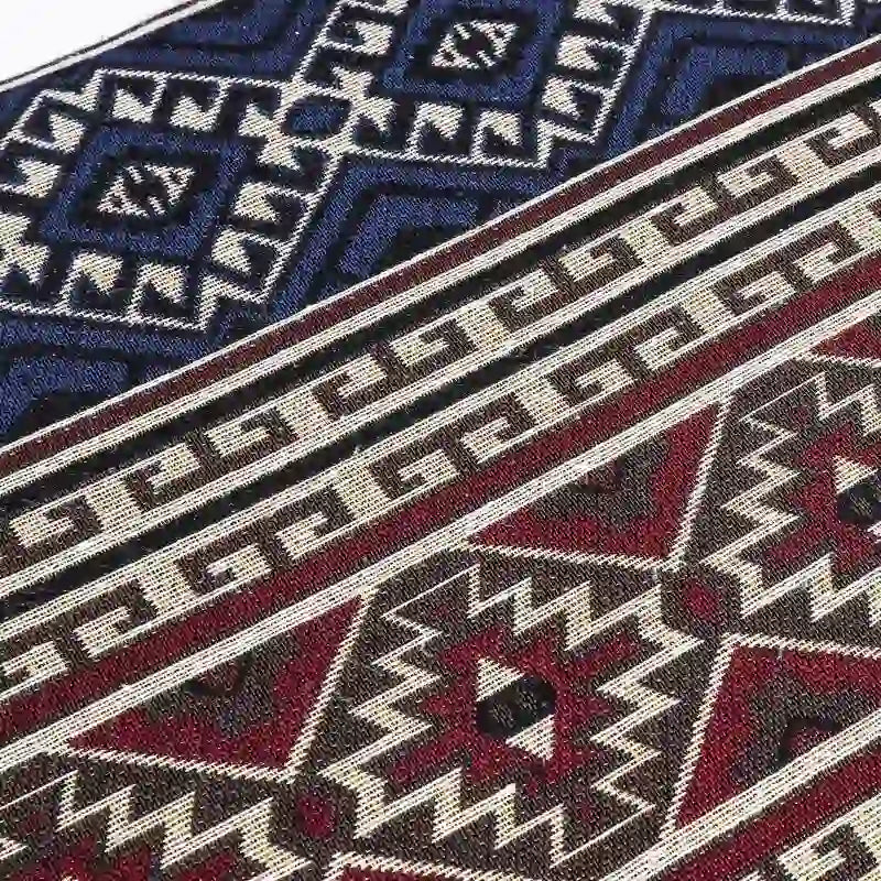 Adeco Banc Ottoman Tissu Repose-Pieds Rectangulaire Rembourré Chambre