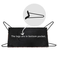 Adeco Banc Ottoman Tissu Repose-Pieds Rectangulaire Rembourré Chambre