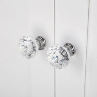 Meuble de toilette à double porte 68 pouces FCH, blanc