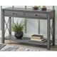 Freedan Console de canapé - 44L x 14P x 30H