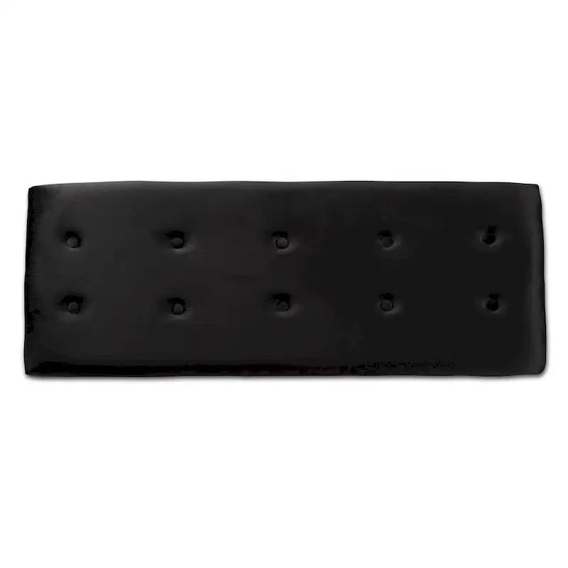 Banc de rangement Caine moderne et contemporain en velours et bois