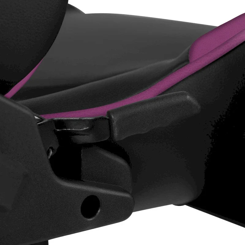 Chaise ergonomique de gaming racing avec dossier entièrement inclinable en LeatherSoft rouge