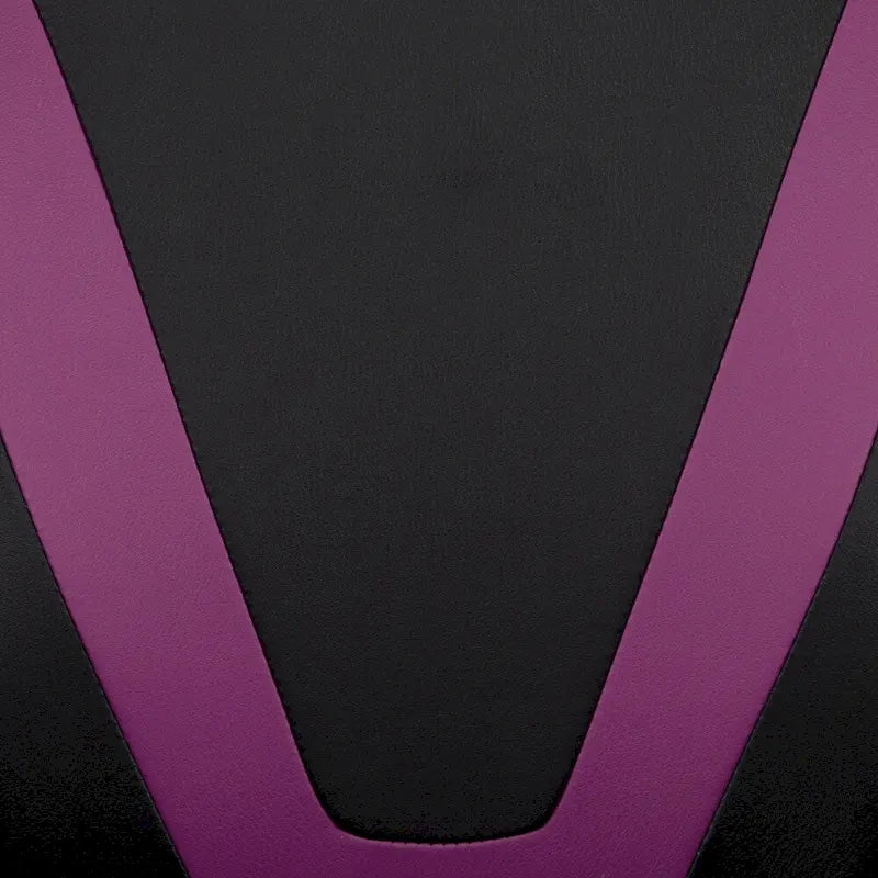 Chaise ergonomique de gaming racing avec dossier entièrement inclinable en LeatherSoft rouge