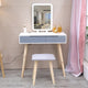 Ensemble de coiffeuse moderne avec miroir à luminosité réglable