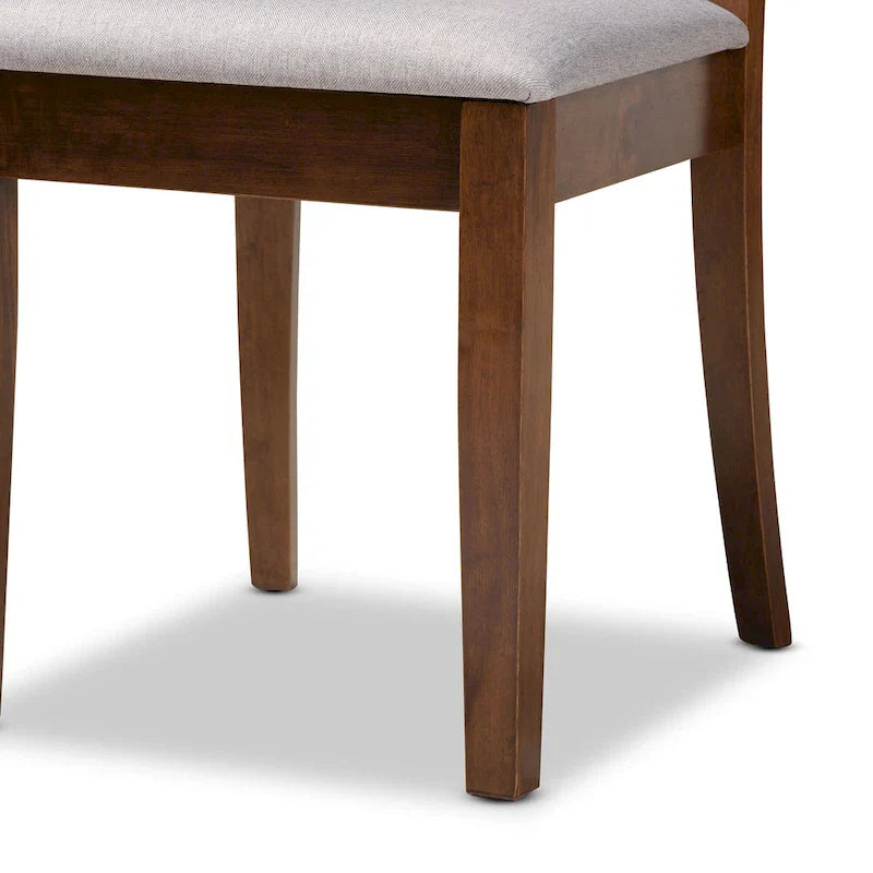Minette : Ensemble de 2 chaises de salle à manger modernes et contemporaines