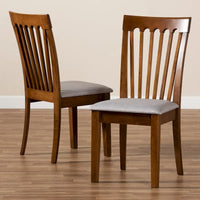 Minette : Ensemble de 2 chaises de salle à manger modernes et contemporaines