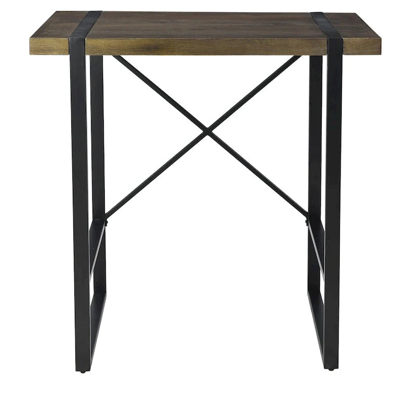 Bureau debout en manguier et métal Josie 36W