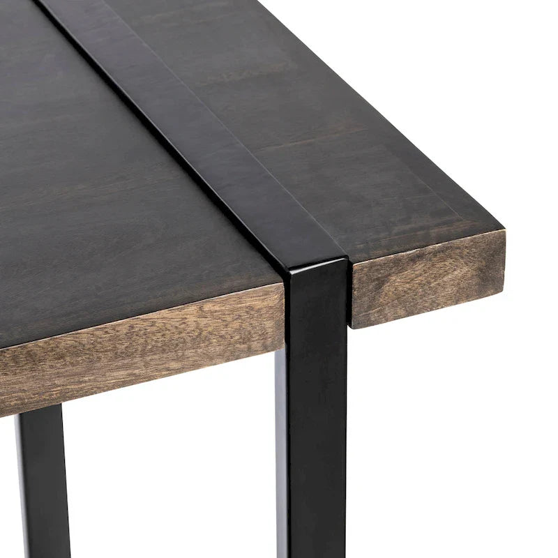 Bureau debout en manguier et métal Josie 36W