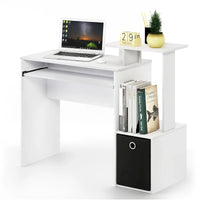 Bureau polyvalent avec poubelle de rangement