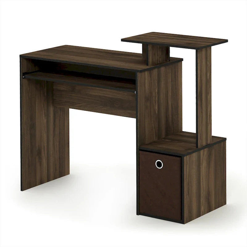 Bureau polyvalent avec poubelle de rangement