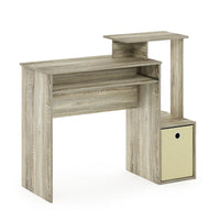 Bureau polyvalent avec poubelle de rangement