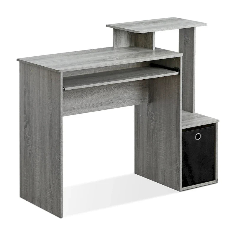 Bureau polyvalent avec poubelle de rangement