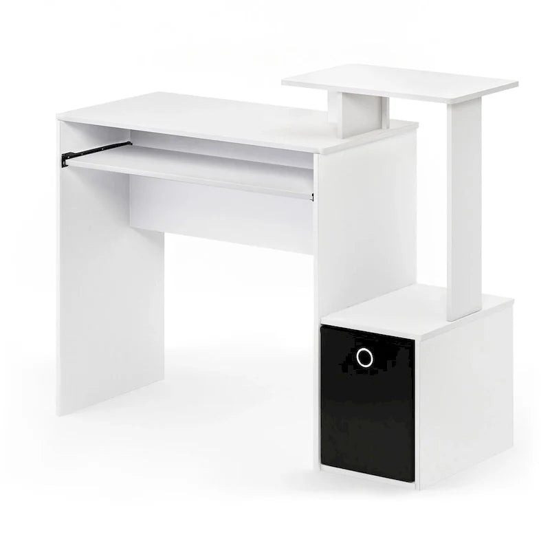 Bureau polyvalent avec poubelle de rangement