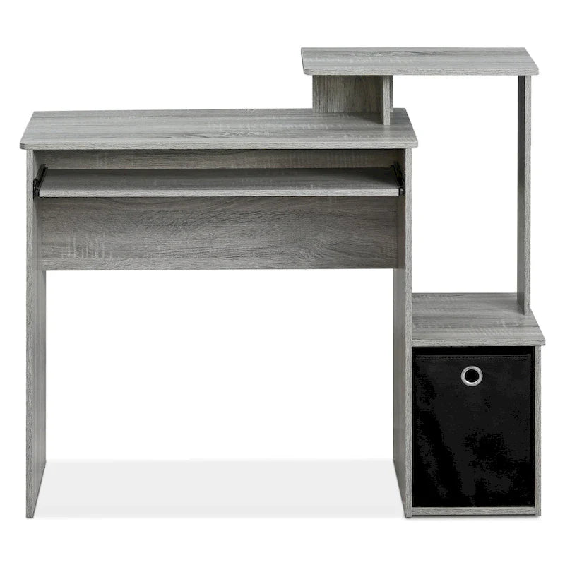 Bureau polyvalent avec poubelle de rangement