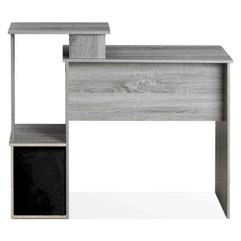 Bureau polyvalent avec poubelle de rangement