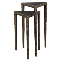 Tables d'appoint triangulaires Samiria Uttermost (lot de 2)