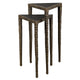 Tables d'appoint triangulaires Samiria Uttermost (lot de 2)