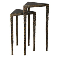 Tables d'appoint triangulaires Samiria Uttermost (lot de 2)