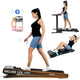 Ksports Tapis de Course Électrique Pliant Professionnel 3 en 1, Ensemble d'Entraînement Cardio et Musculation pour la Maison avec Tapis d'Abdominaux, Sangle pour Sit-ups, Bleu Marine