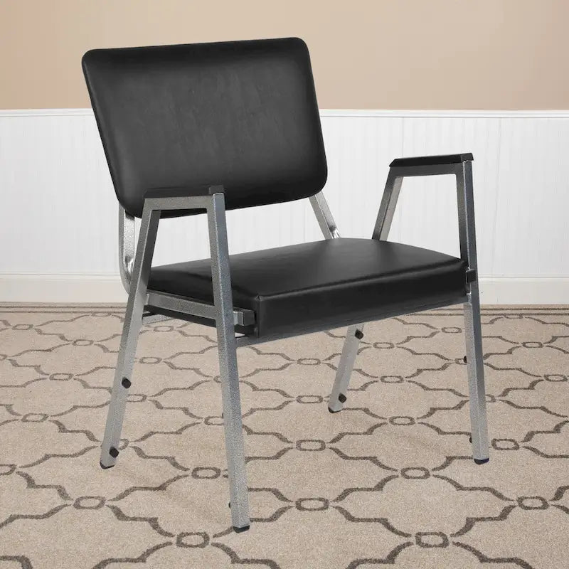 Chaise de réception médicale bariatrique antimicrobienne homologuée 1500 lb