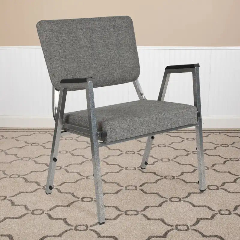 Chaise de réception médicale bariatrique antimicrobienne homologuée 1500 lb