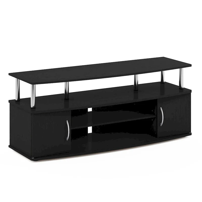 Meuble TV grand format Furinno JAYA pour téléviseurs jusqu'à 55 pouces