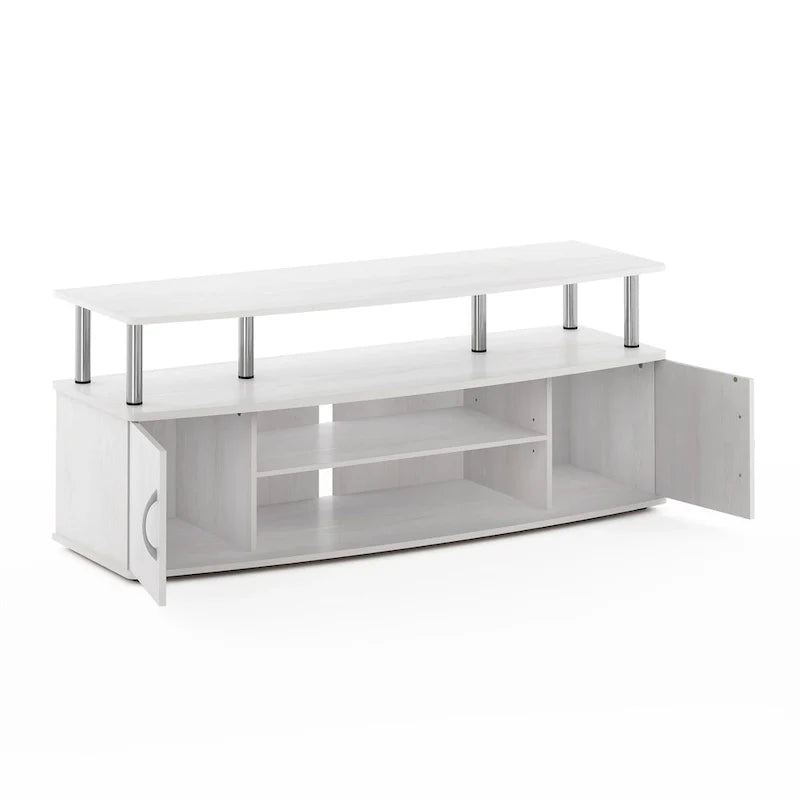 Meuble TV grand format Furinno JAYA pour téléviseurs jusqu'à 55 pouces