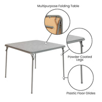 Table de jeu pliable en vinyle