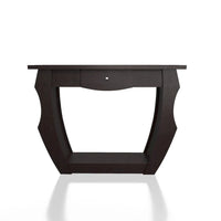 Caveline Console contemporaine noyer 39 pouces 1 tiroir par Furniture of America