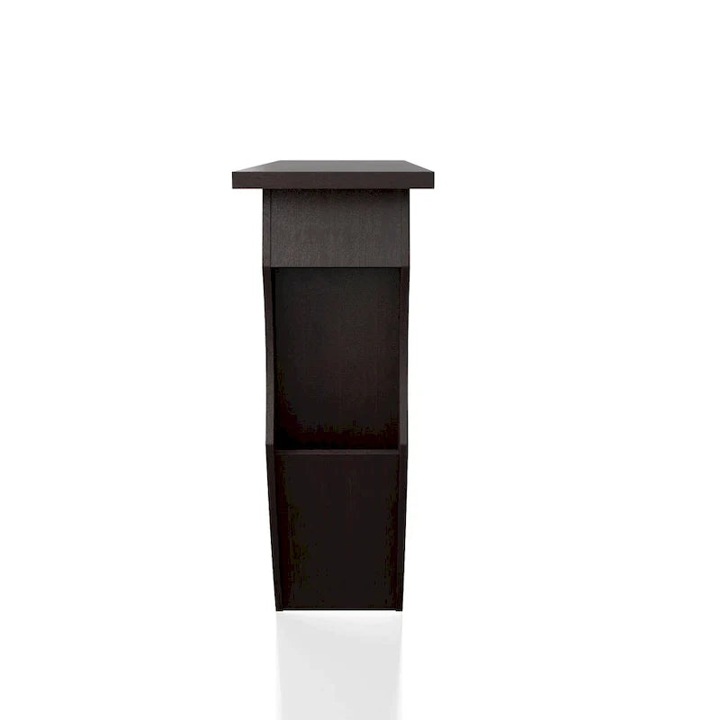 Caveline Console contemporaine noyer 39 pouces 1 tiroir par Furniture of America