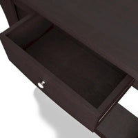 Caveline Console contemporaine noyer 39 pouces 1 tiroir par Furniture of America