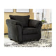 Chaise Darcy contemporaine noire