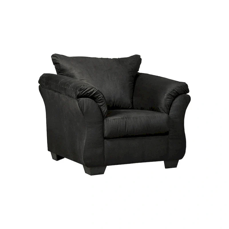 Chaise Darcy contemporaine noire