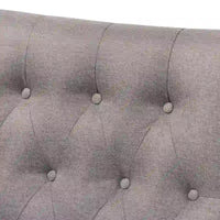 Carson Carrington Baberg ensemble fauteuil et repose-pieds rembourrés