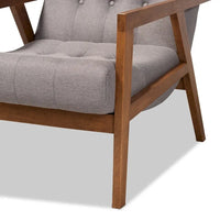Carson Carrington Baberg ensemble fauteuil et repose-pieds rembourrés