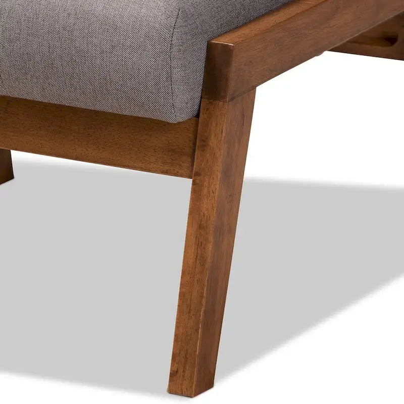 Carson Carrington Baberg ensemble fauteuil et repose-pieds rembourrés