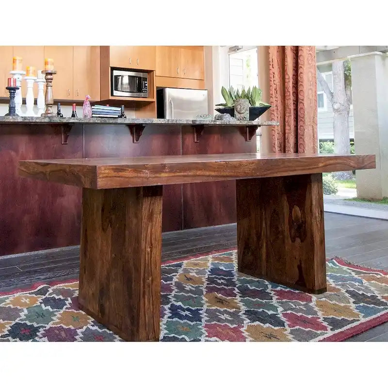 Table à manger en bois de sheesham massif Timbergirl - 80
