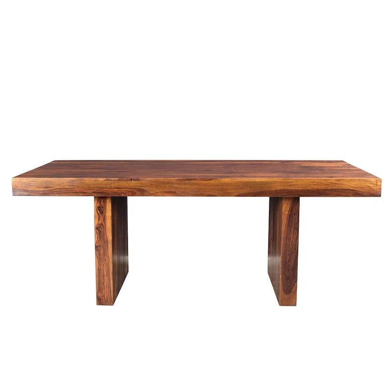 Table à manger en bois de sheesham massif Timbergirl - 80