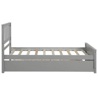 Lit plateforme double Merax avec lit gigogne
