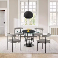 Table à manger ronde Veronica par Armen Living