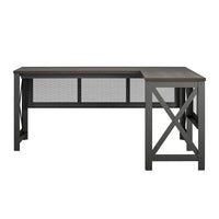 Bureau en L avec plateau relevable Leighton d'Avenue Greene