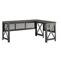 Bureau en L avec plateau relevable Leighton d'Avenue Greene