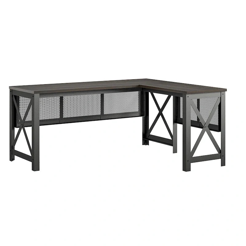Bureau en L avec plateau relevable Leighton d'Avenue Greene