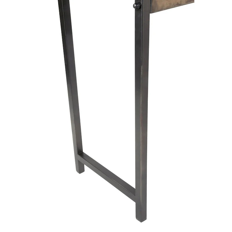 Console de salon en métal bronze Rehr Carbon Loft