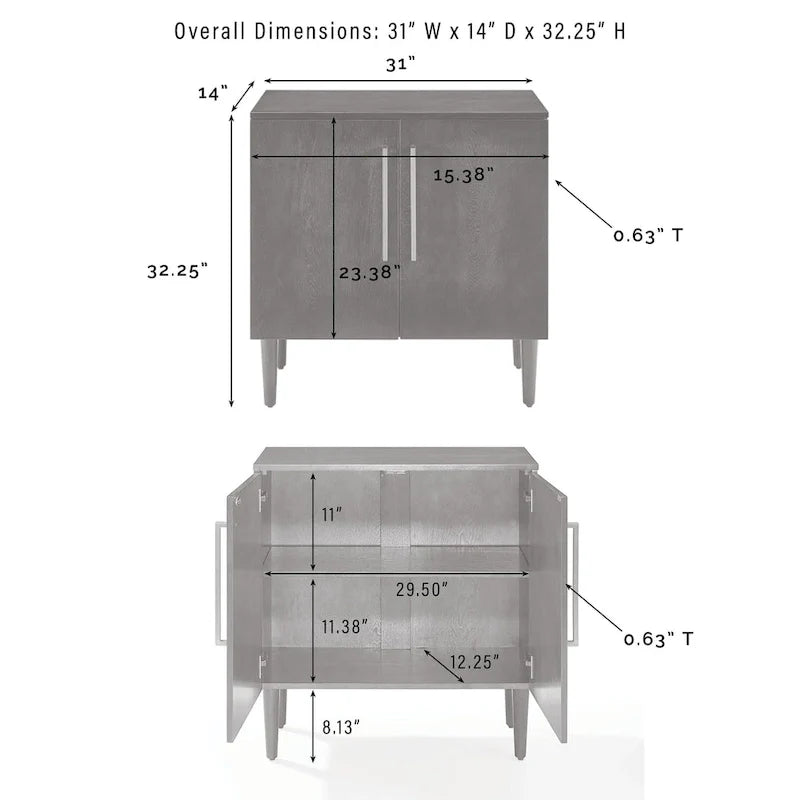 Meuble Console Crosley Everett