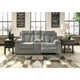 Causeuse inclinable Mitchiner avec console Fog