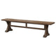 Banc Uttermost Stratford gris pierre