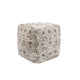 Pasargad Home Grandcanyon pouf premium en coton, taupe