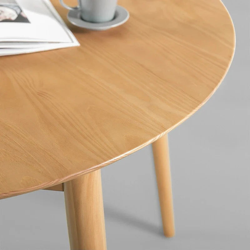 Table de salle à manger Priage by ZINUS 42 po en bois de style Mid-Century - Marron