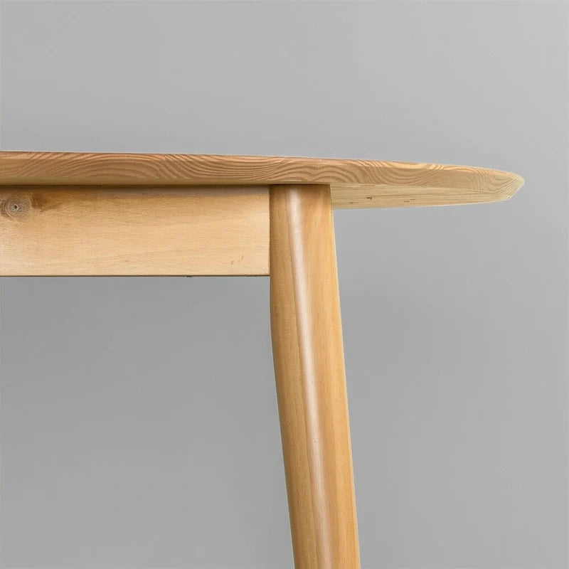 Table de salle à manger Priage by ZINUS 42 po en bois de style Mid-Century - Marron